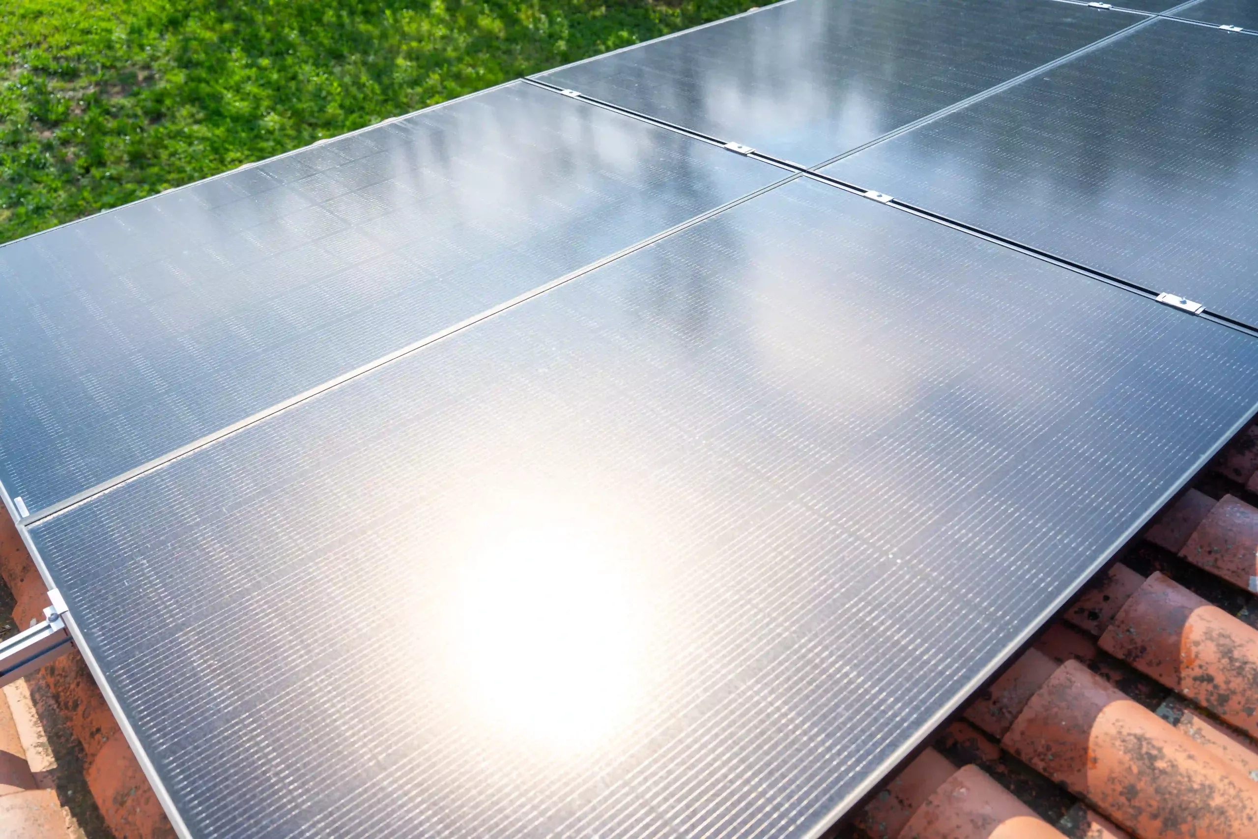 Solar Panels Absorb Sunlight, Providing Energy For Nighttime Illumination.