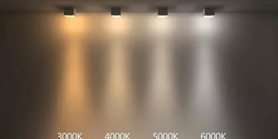 Show The Difference Between 3000k, 4000k, 5000k And 6000k Color Temperatures